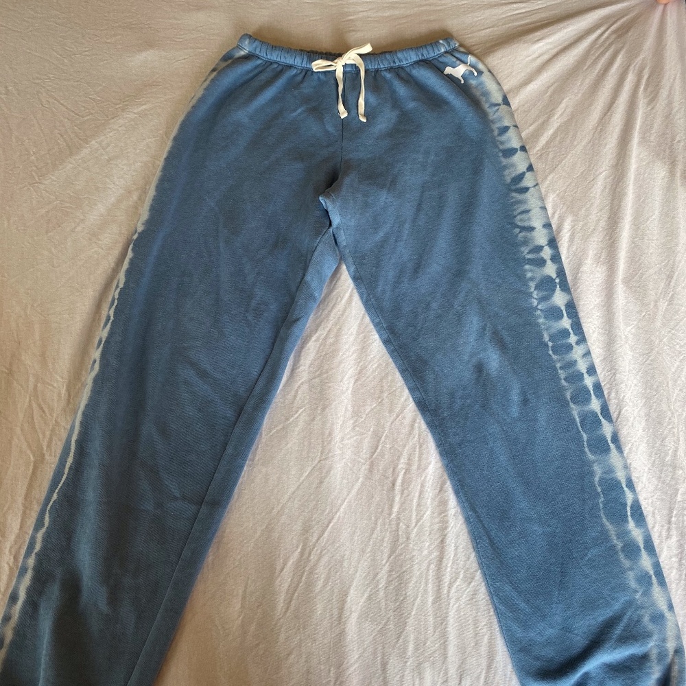 PINK Tie-Dye Sweatpants